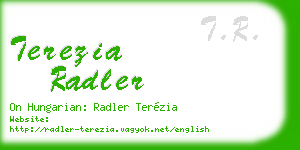 terezia radler business card